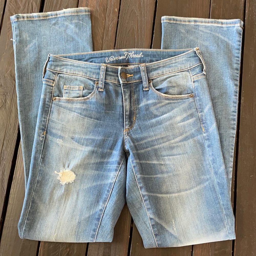 NWOT Mid Rise Boot Cut Jeans